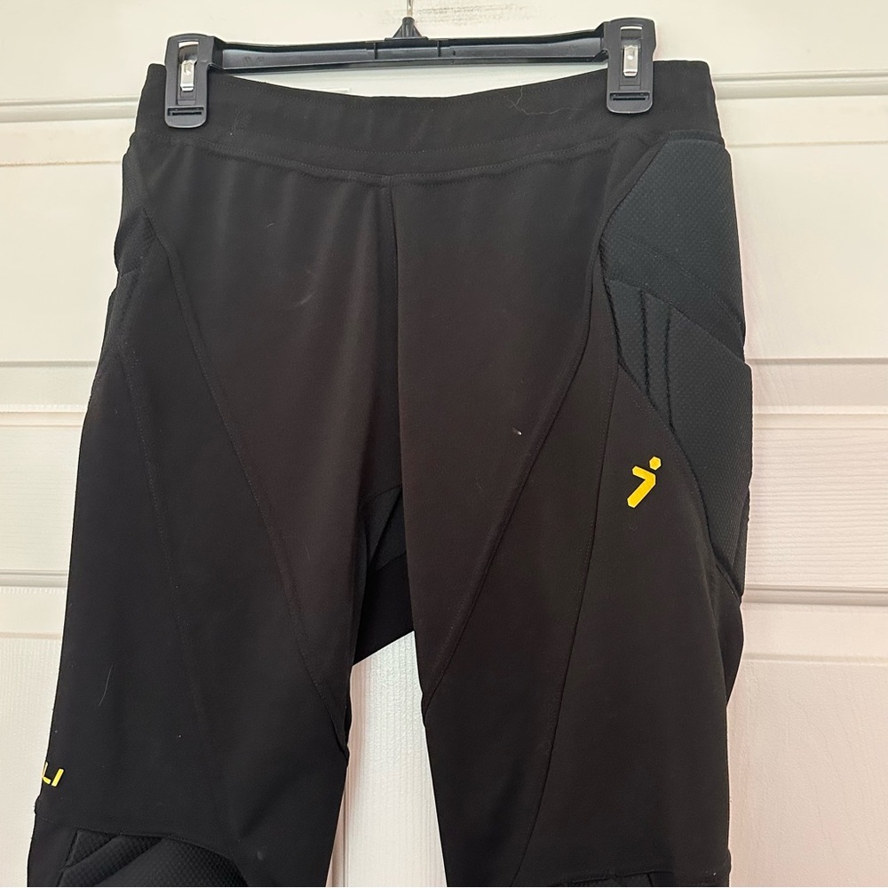 Storelli Men's Black Gk Goalkeeper Padded Exoshield Pants Size Small S View 4